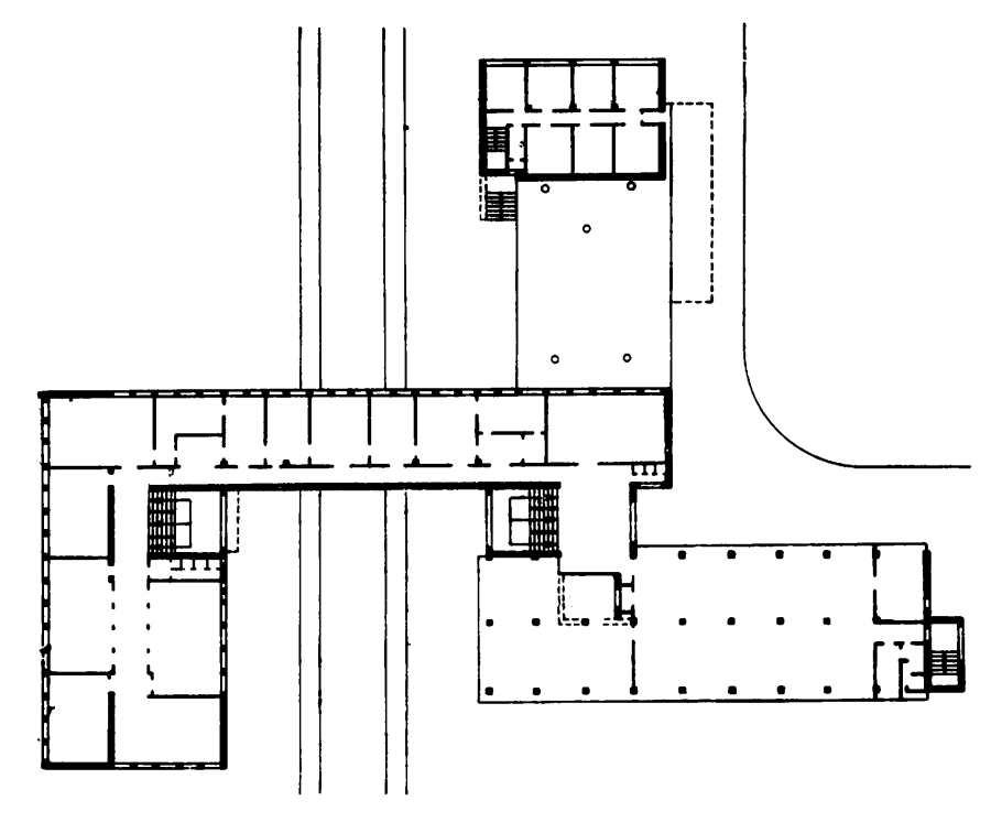Здание Баухауза в Дессау 1925 1926