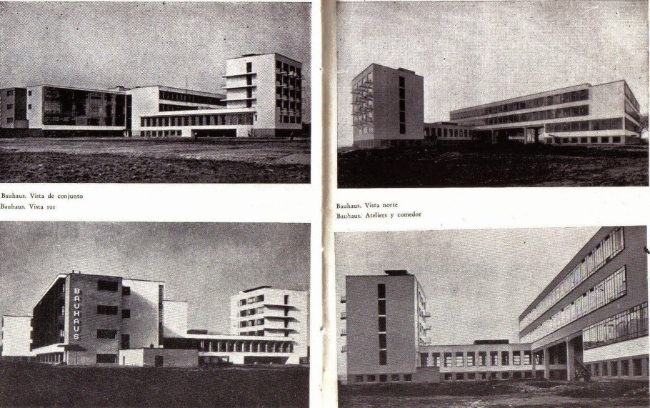 Вальтер Гропиус архитектура Баухауз план