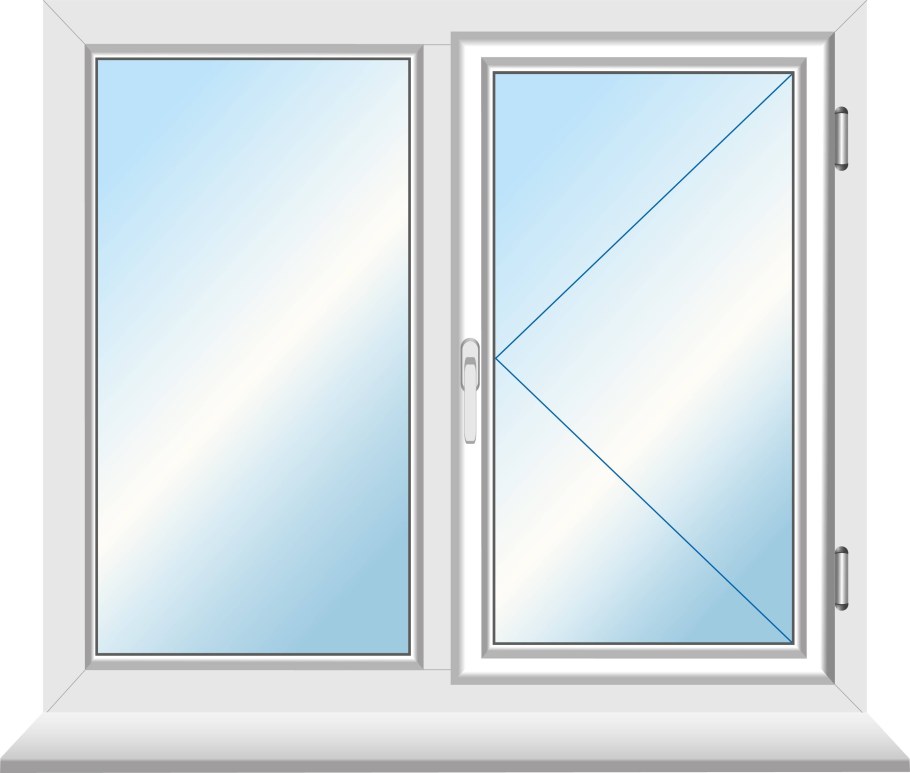 Окно 2100х1400 Rehau