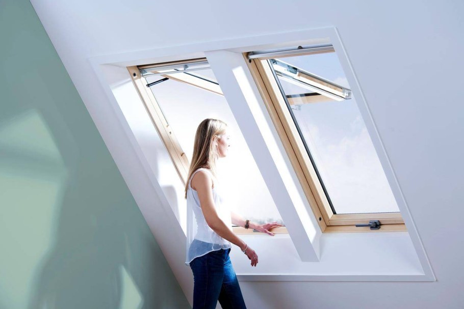 Мансардное окно Rehau 500x2900