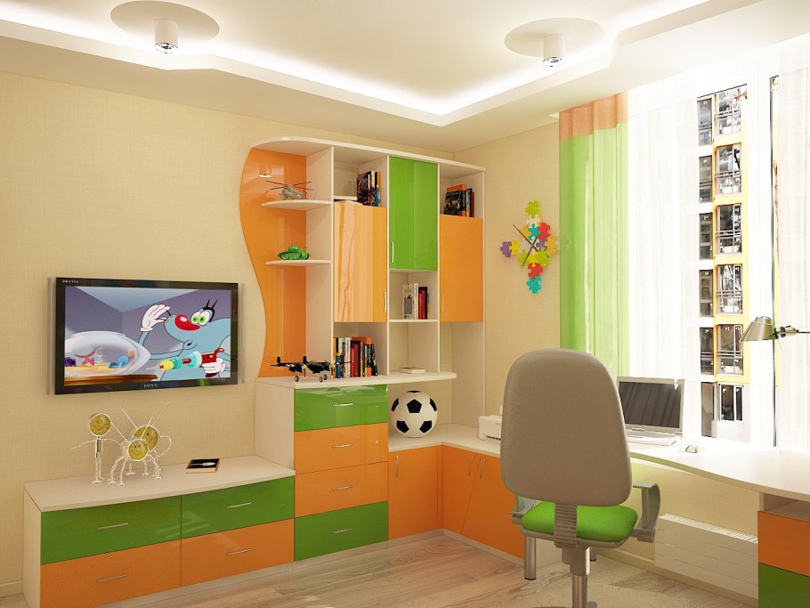 Кровать чердак Фруттис