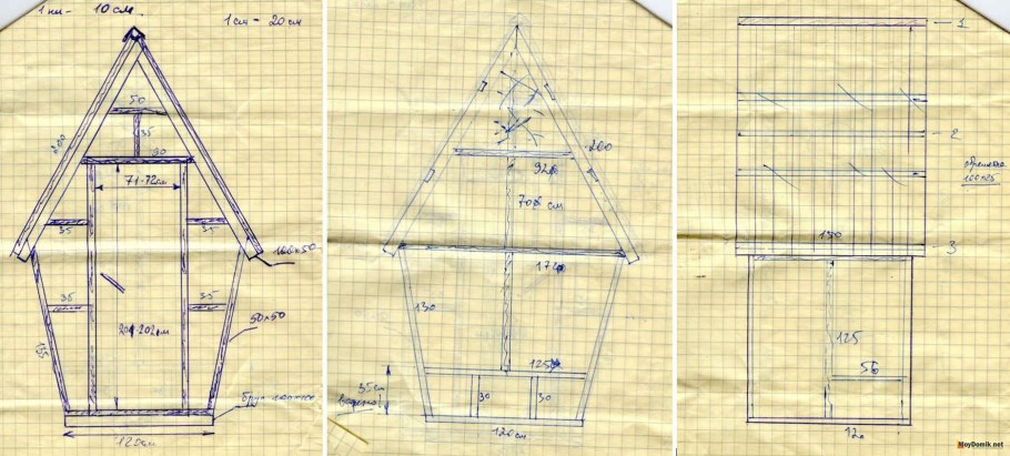 Чертежи колпака на столб кирпичный 38х38