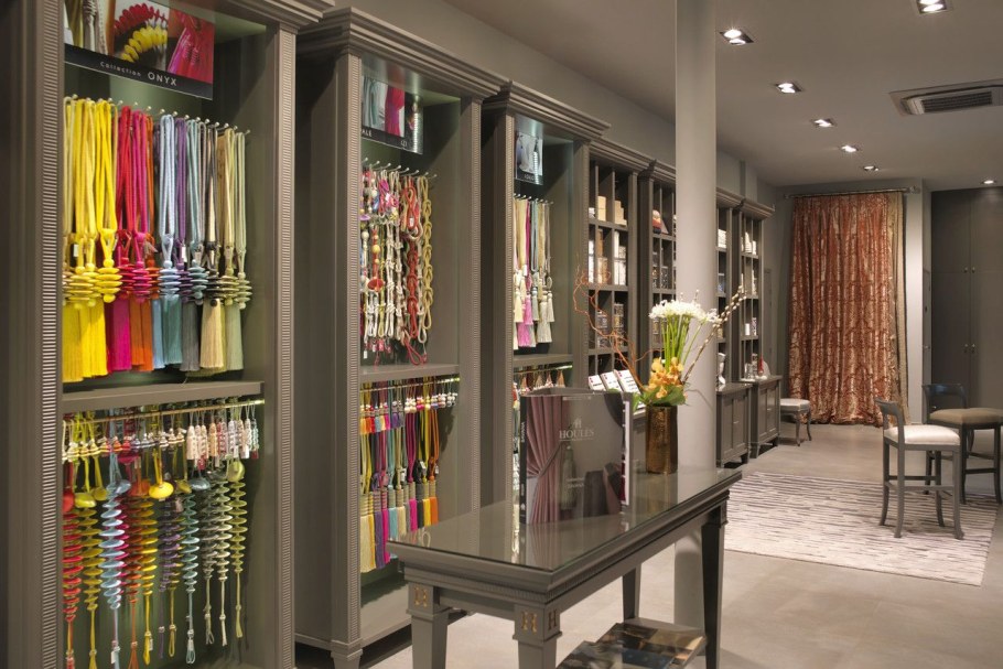 Интерьер магазина штор