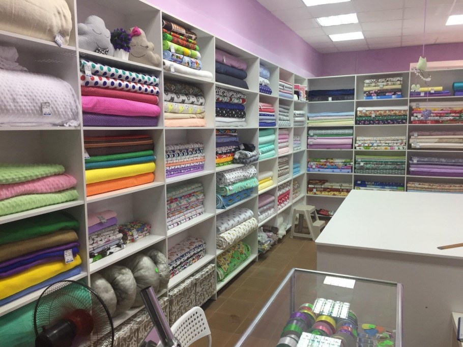 Интерьер салона штор