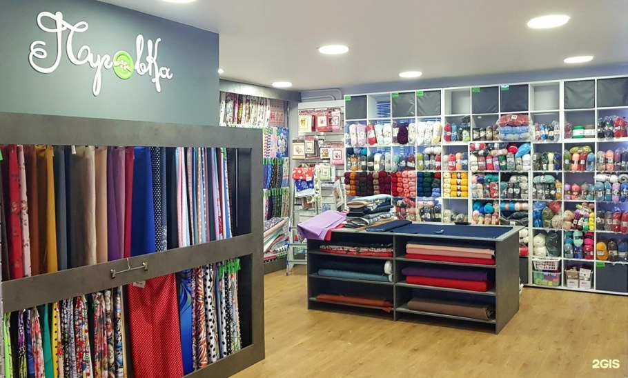 Стеллаж для тканей