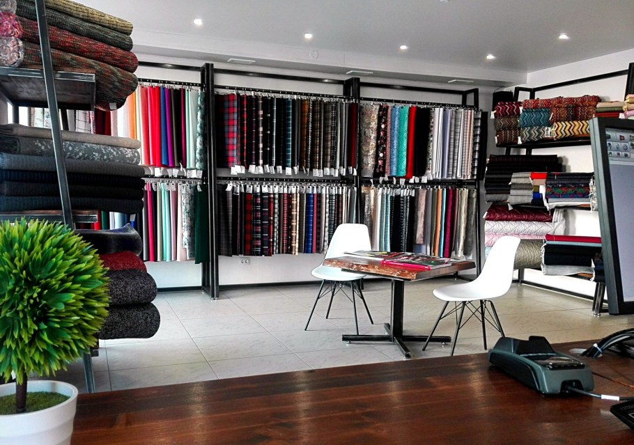 Оборудование для магазина тканей