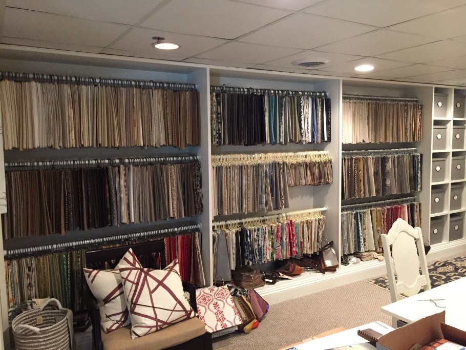 Интерьер салона штор