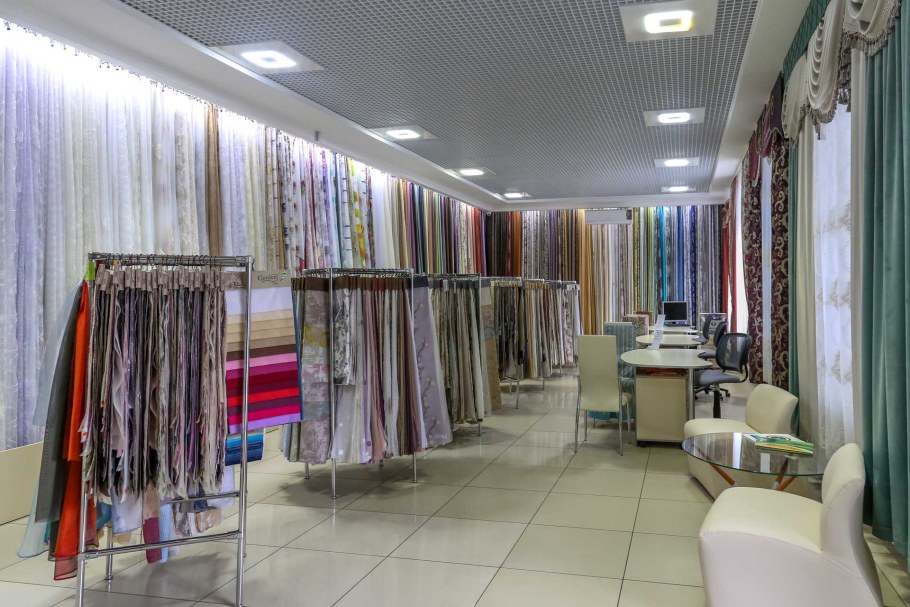 Магазин тканей рабочее