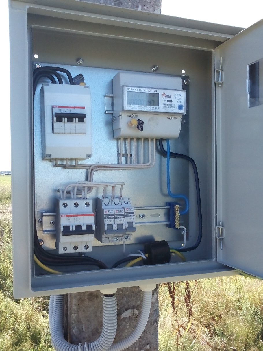 Щит учета СИП 2х16