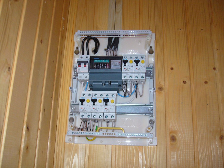 Электро щиток разводка