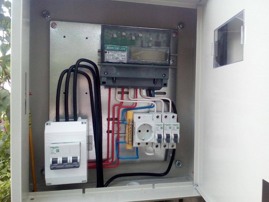 Трёхфазный электрощит 15 КВТ