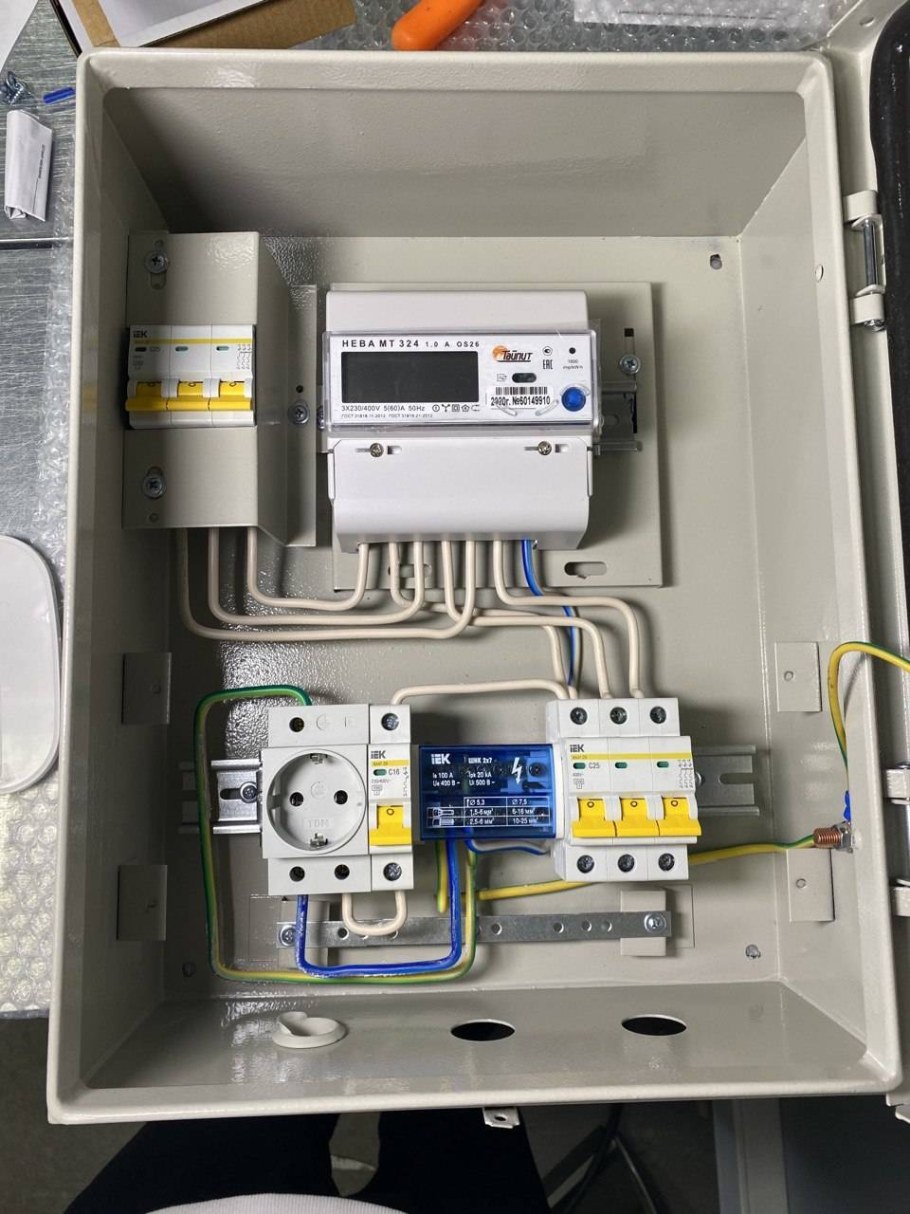 Щит учёта 15 КВТ