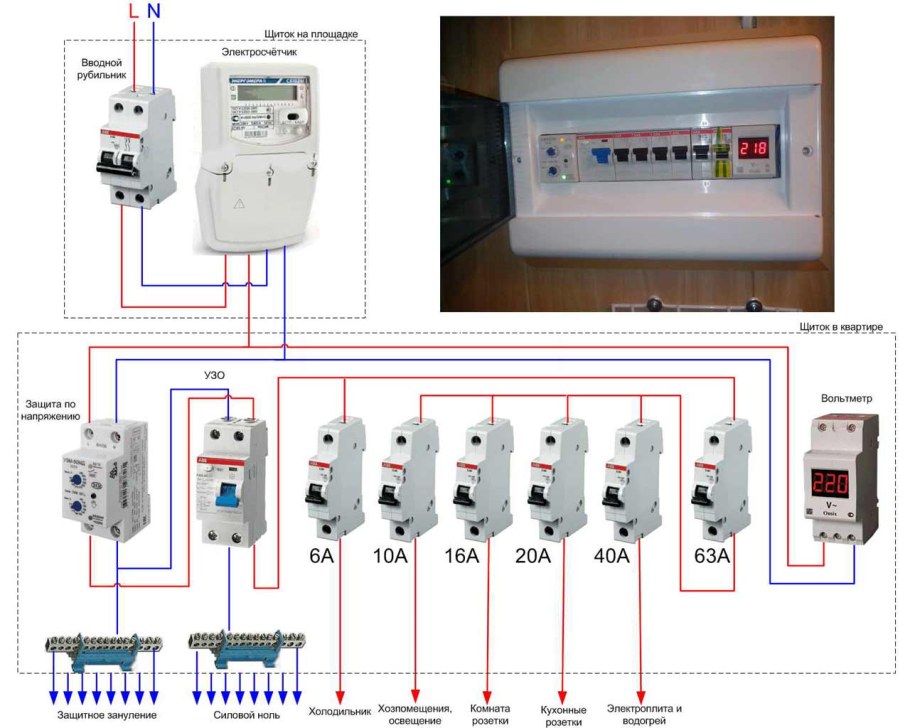 УЗМ-51м схема подключения