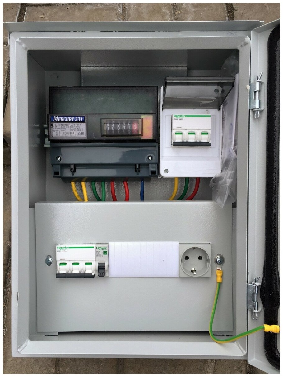 Вводной щит 380 15 КВТ