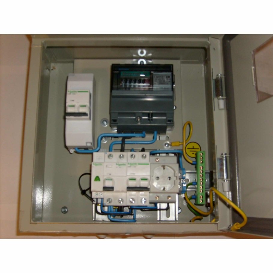 Щит учёта 220в однофазный