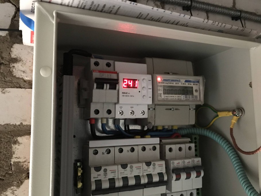 Щиток гаражный 1.3-380