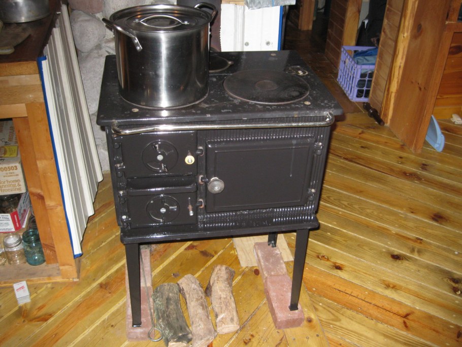 Печка буржуйка с плитой