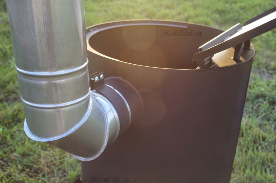 Золка печь для сжигания мусора