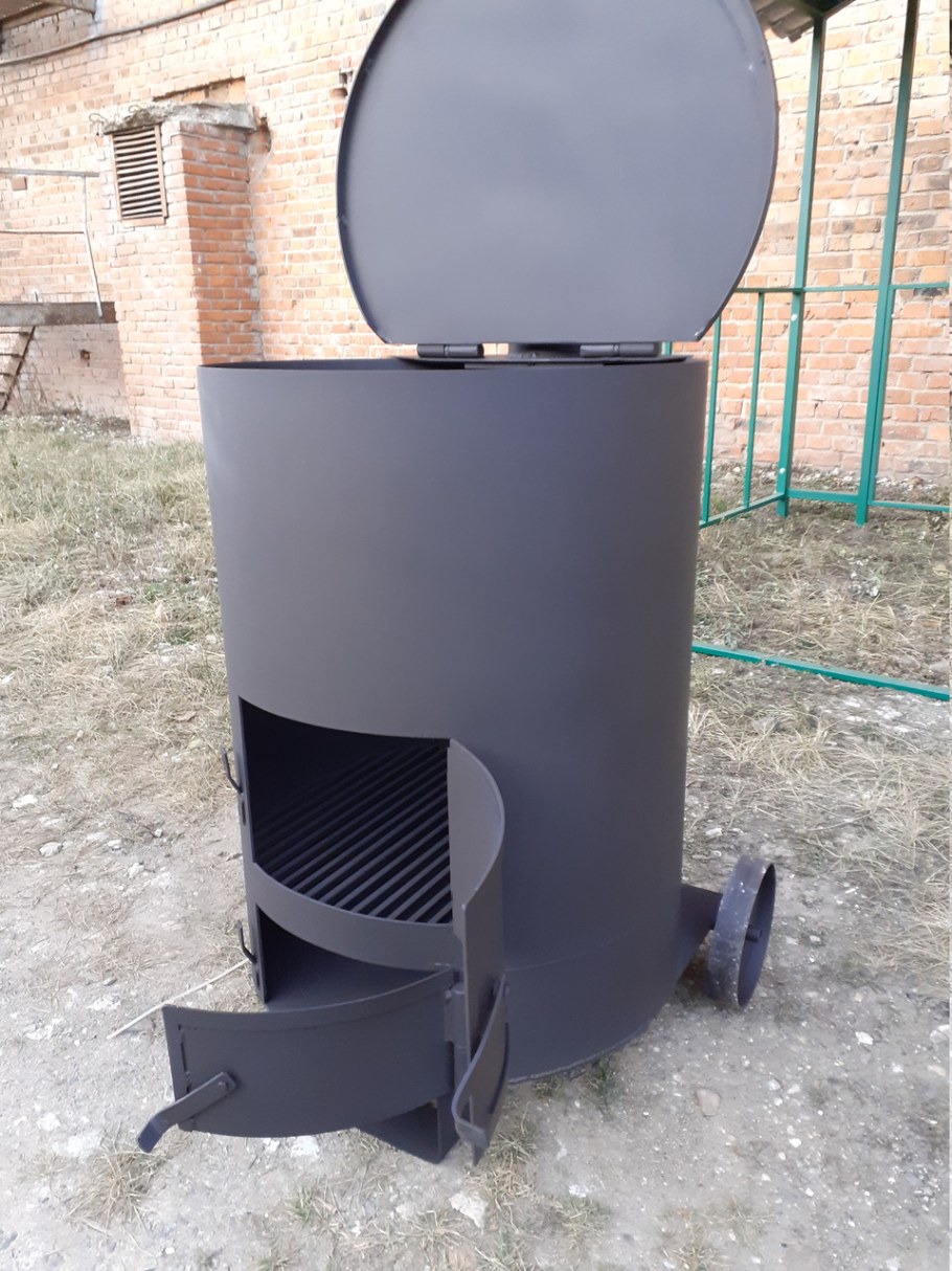 Садовая печь для сжигания мусора "Маугли" 240