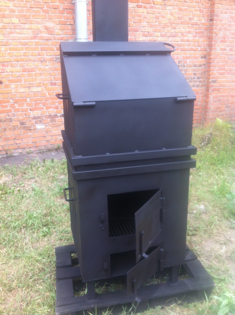 Кострище для сжигания мусора на даче