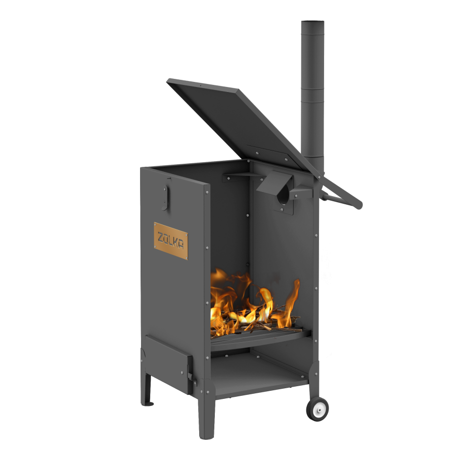 Золка печь для сжигания мусора