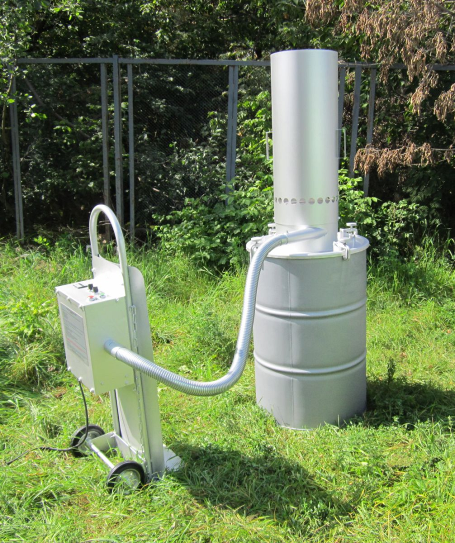 Бочка для сжигания мусора