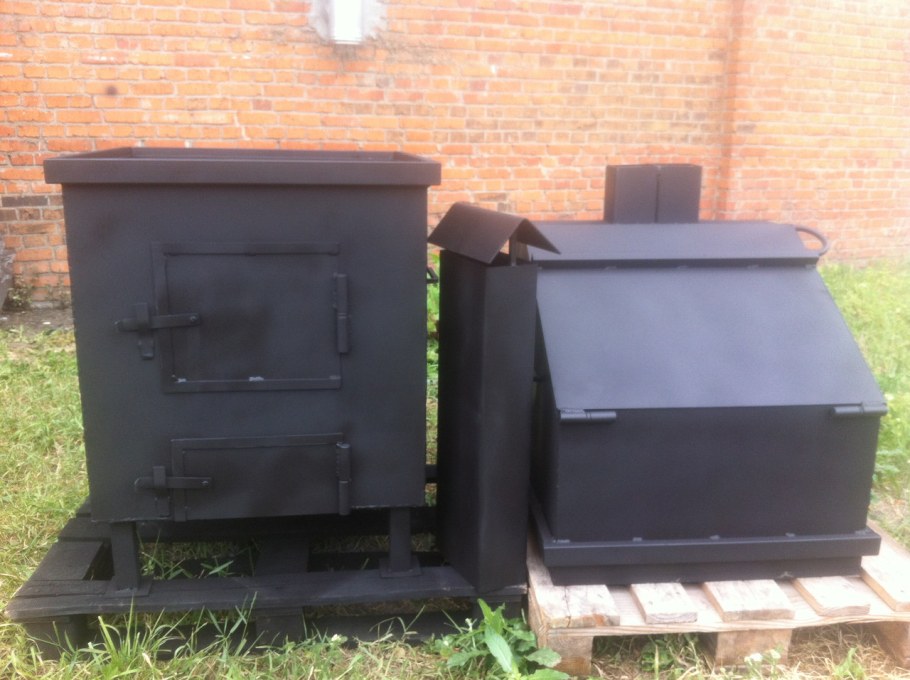 Буржуйка с газового баллона длительного горения