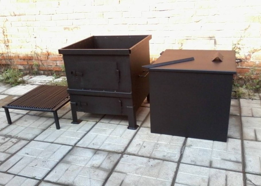 Очаг для сжигания мусора на даче