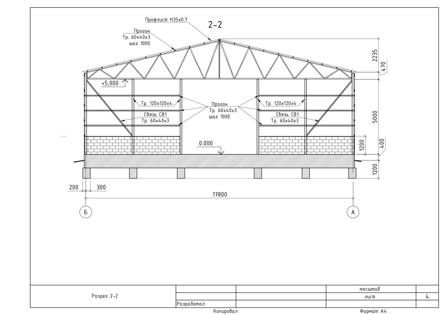 Металлические рамы пролетом 24м