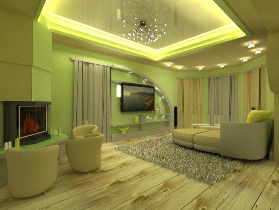 Отделка зала