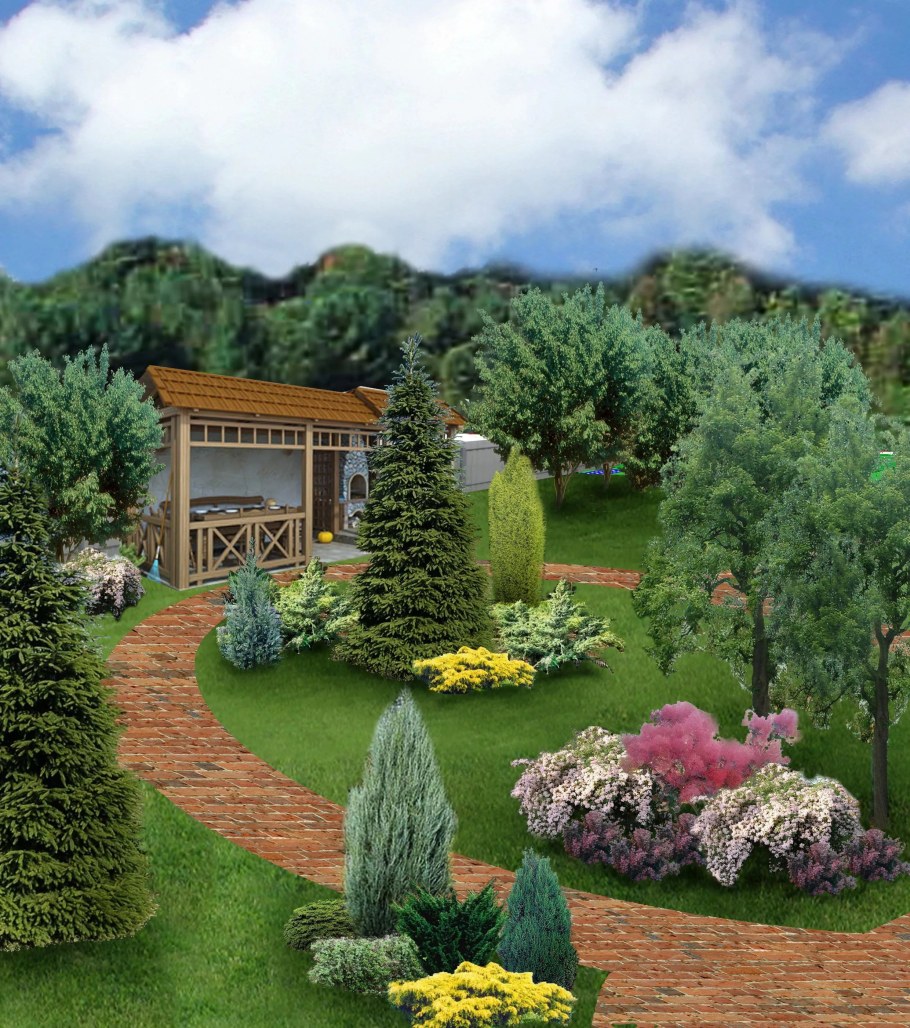 Палисадники в Англии