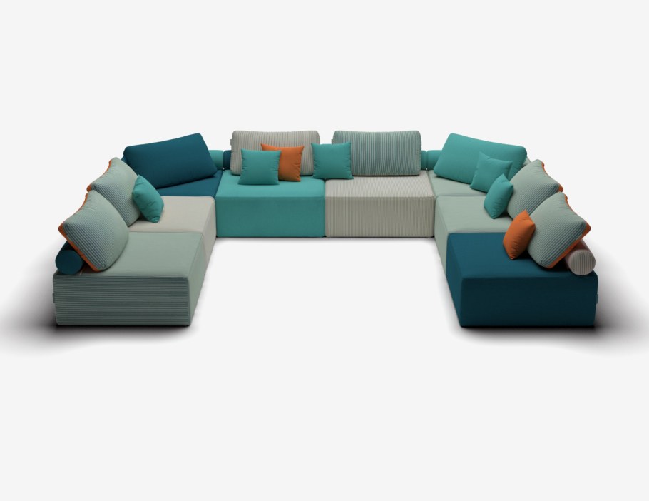 Большой мягкий диван