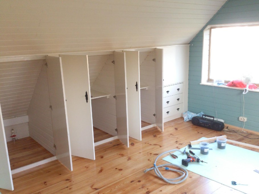 Шкаф из брусков