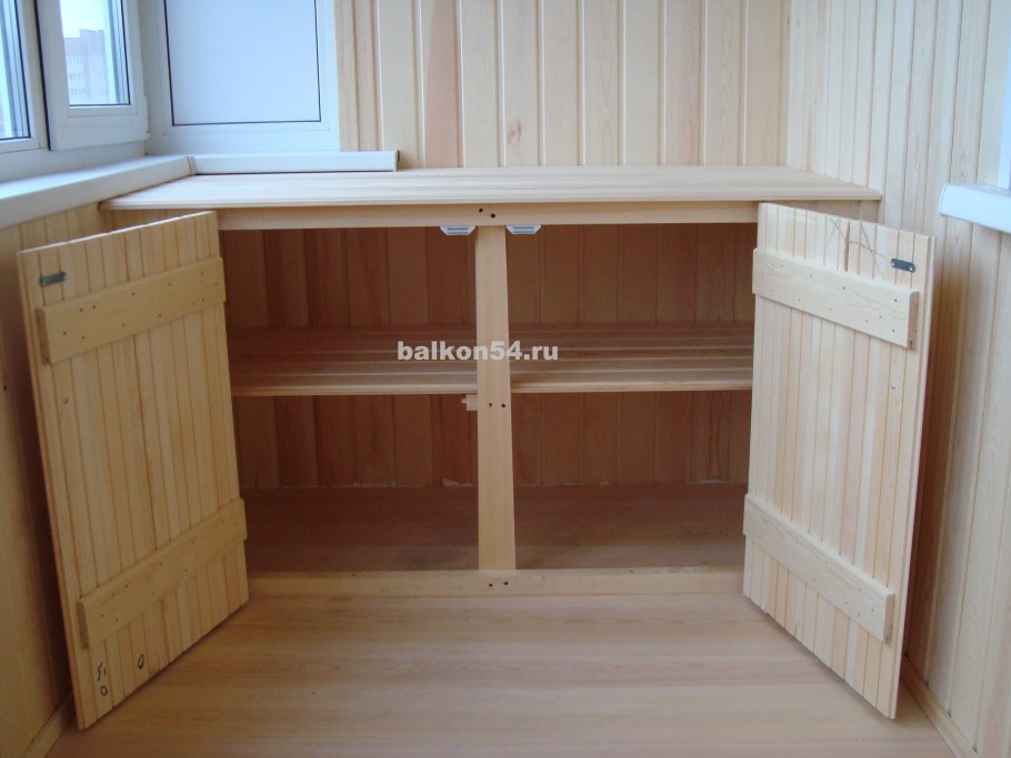 Стеллаж из вагонки