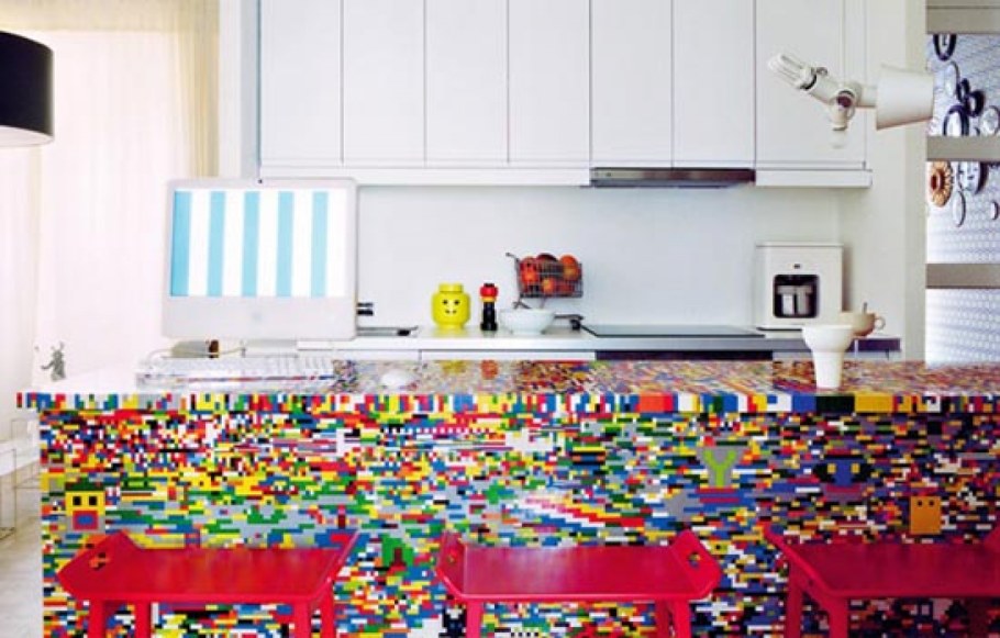 Кухня в стиле лего