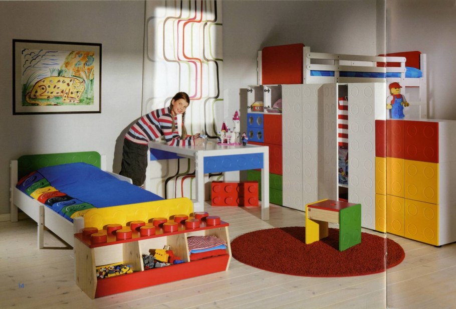 Лего мебель для детской комнаты