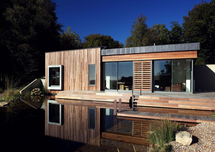 ЭКОДОМ С плоской кровлей