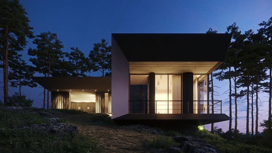 Коттедж в современном стиле