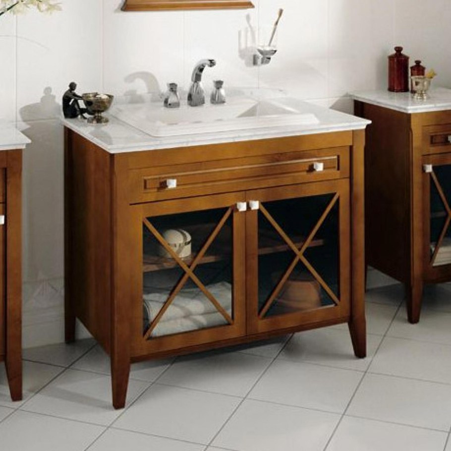 Тумба для комплекта Villeroy & Boch hommage 98 орех