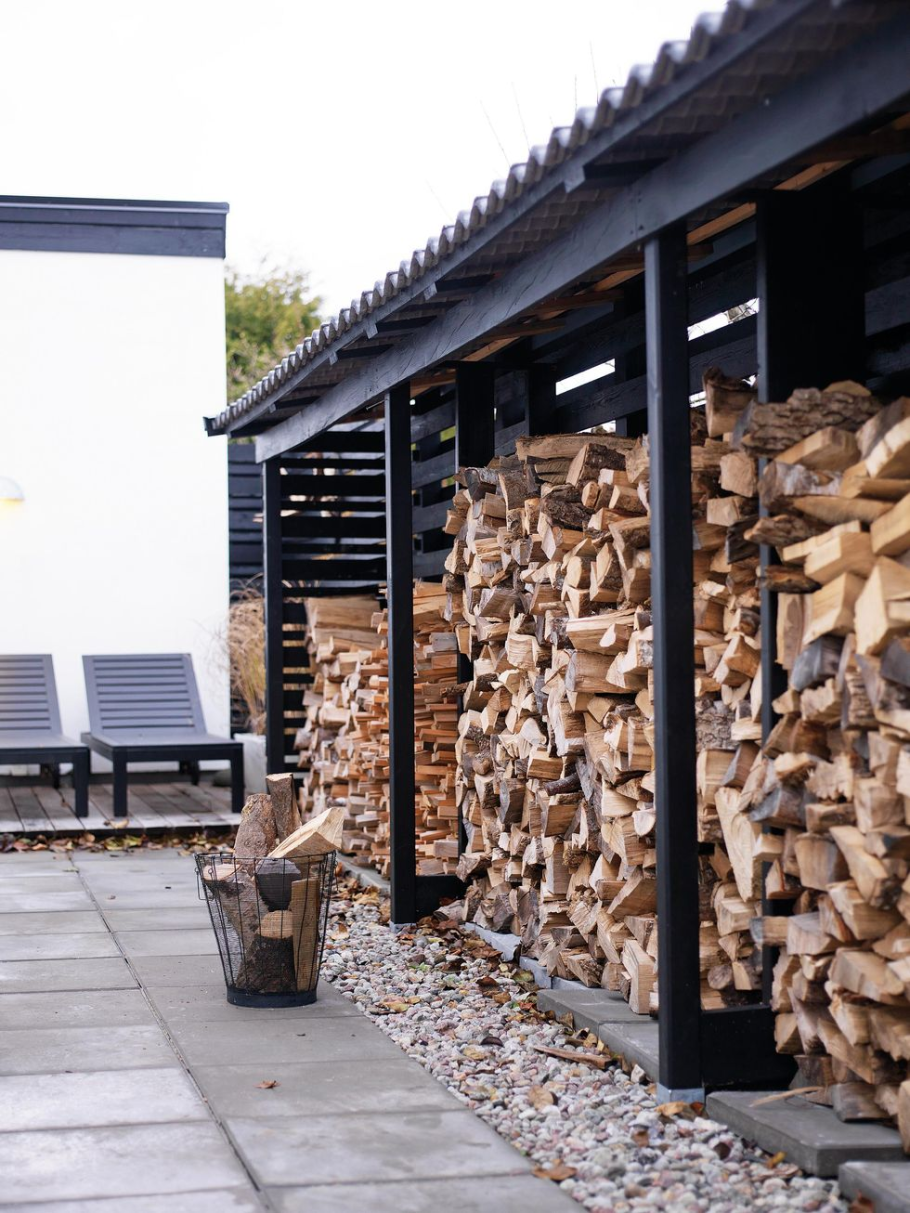 Навес для дров