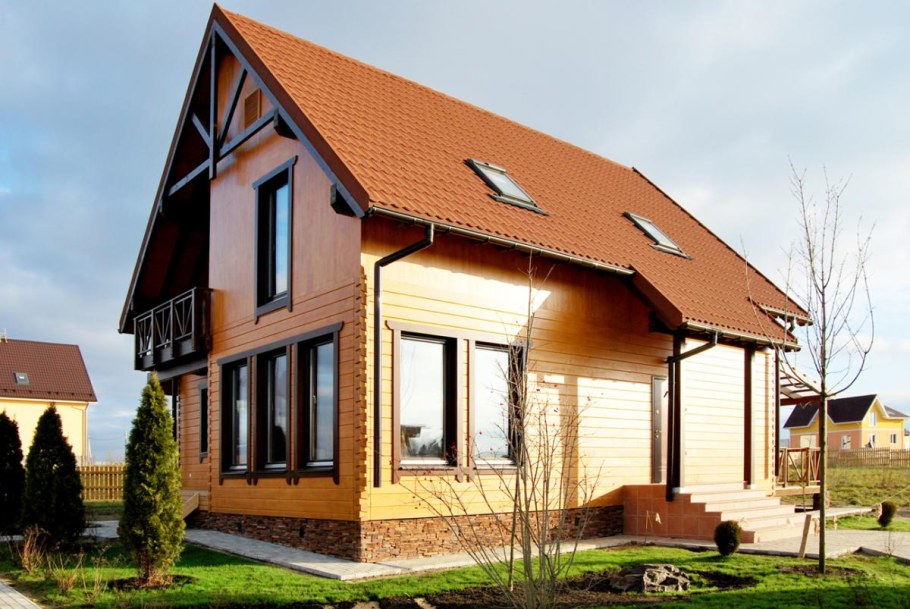 Отделка дома снаружи