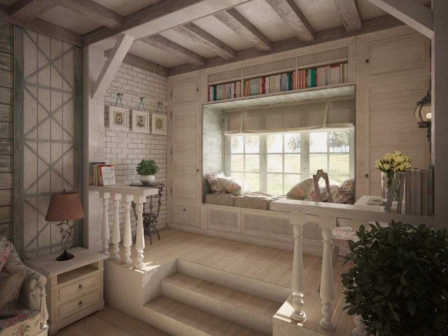 "Фазенда". Прованс в дачной гостиной