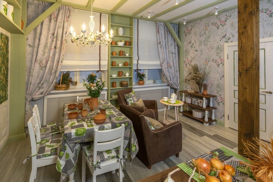 Фазенда кухня в стиле Прованс