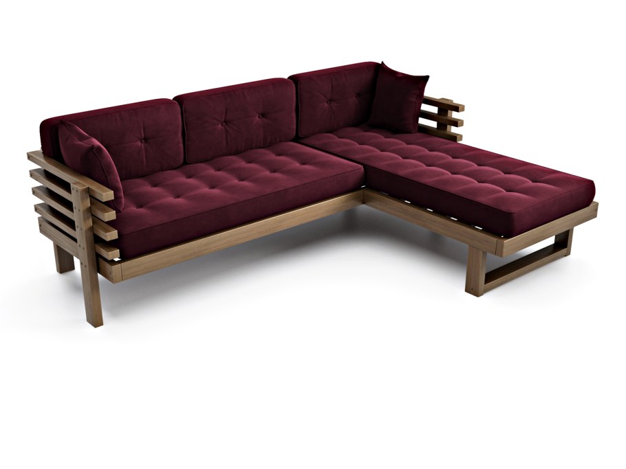 Диван-кровать Solana Стоун