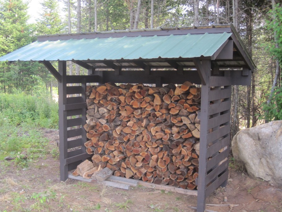 Навес для дров