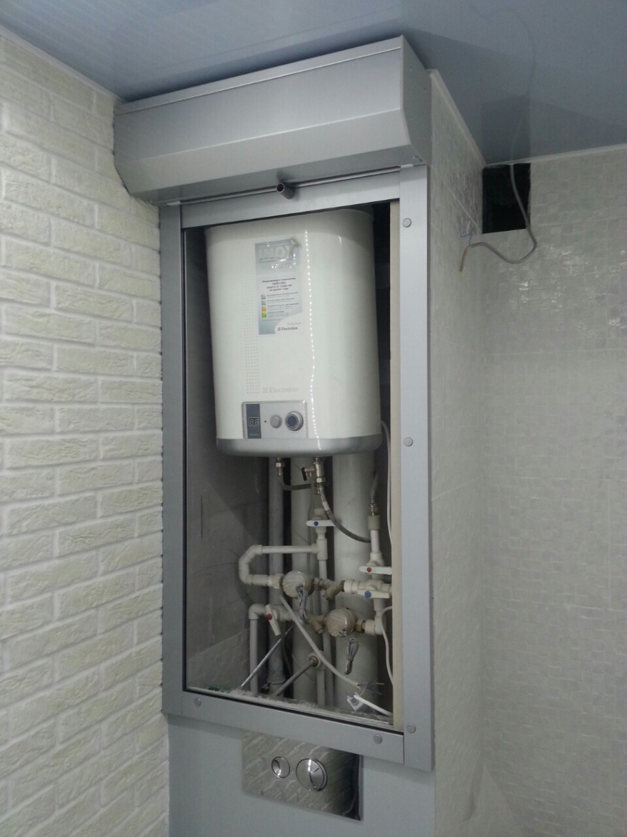 Шкаф под бойлер