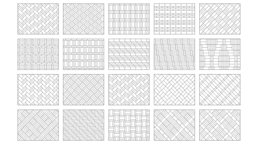 Схема укладки ламината