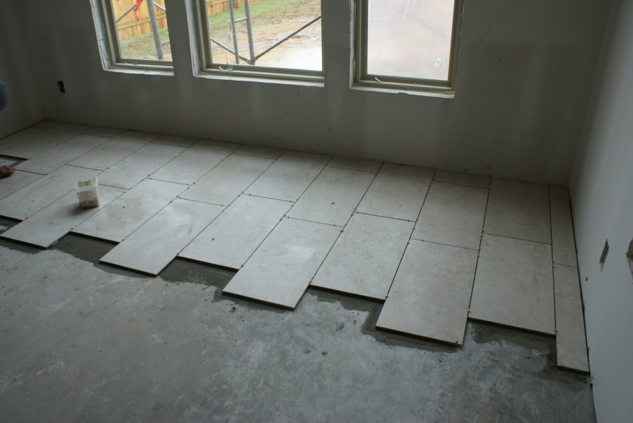 Укладка плитки в квартире