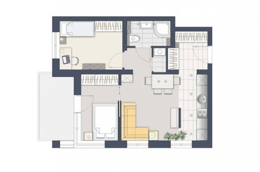 Планировка трешки 72 кв м