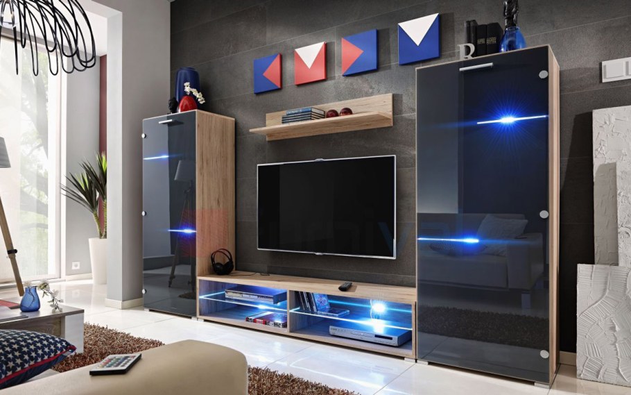 Стенка дуб Сан Ремо